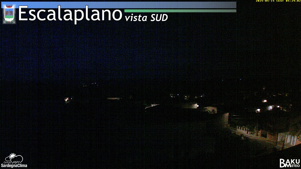 time-lapse frame, Escalaplano webcam