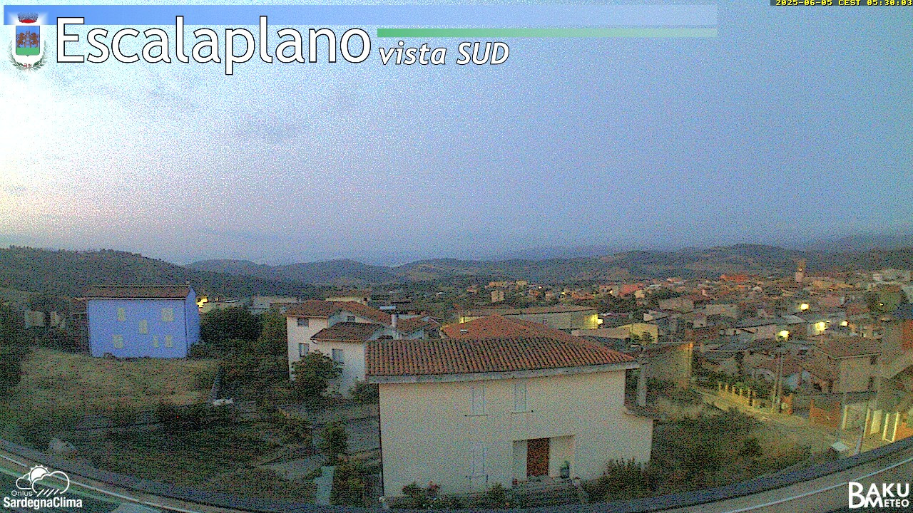 time-lapse frame, Escalaplano webcam