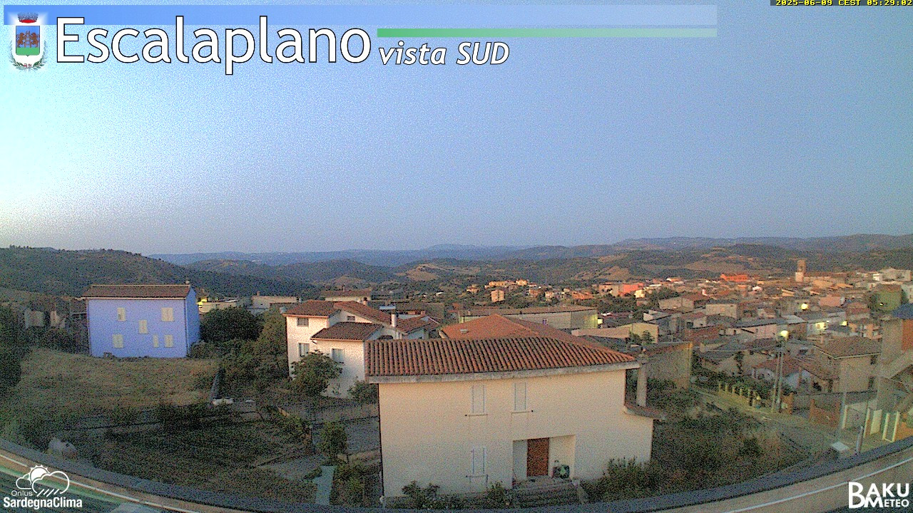 time-lapse frame, Escalaplano webcam