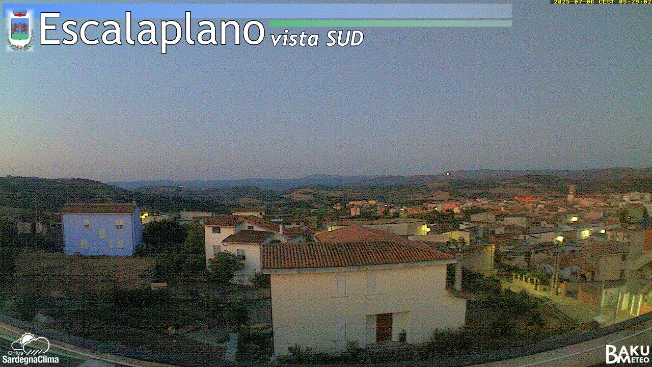 time-lapse frame, Escalaplano webcam
