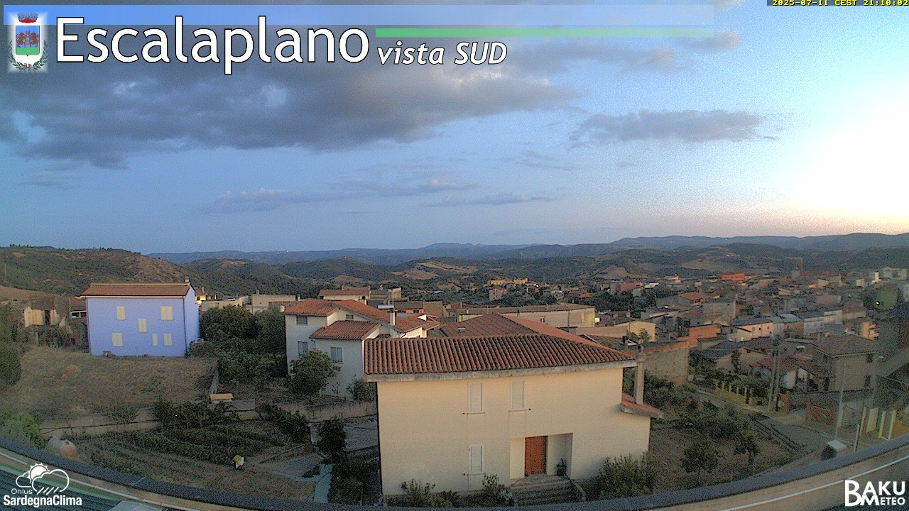 time-lapse frame, Escalaplano webcam