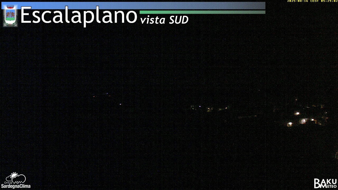 time-lapse frame, Escalaplano webcam