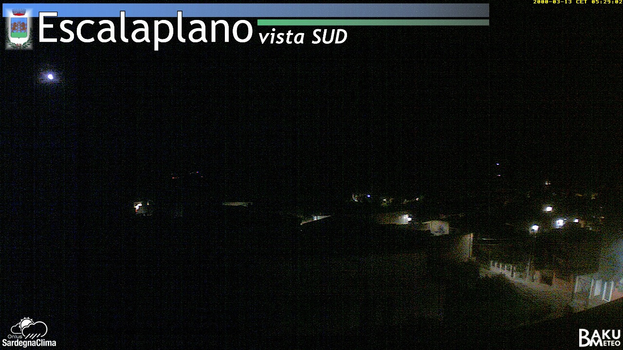 time-lapse frame, Escalaplano webcam
