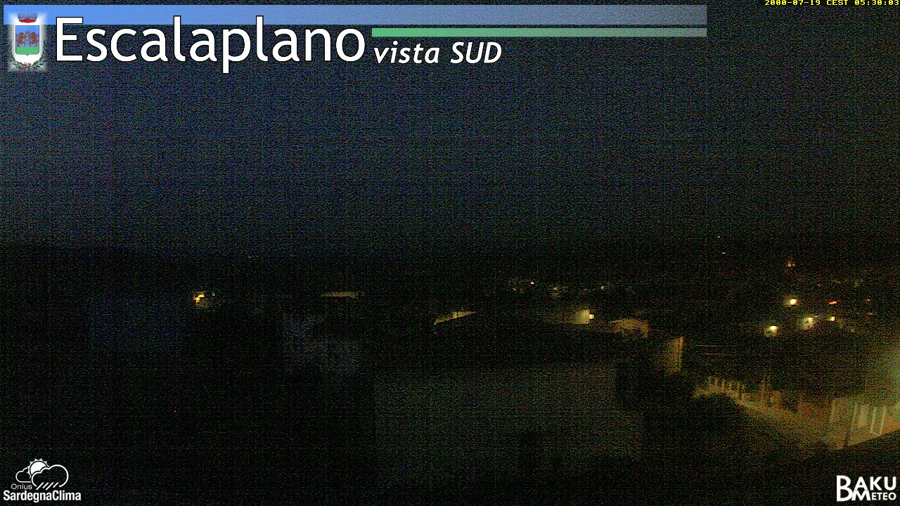 time-lapse frame, Escalaplano webcam