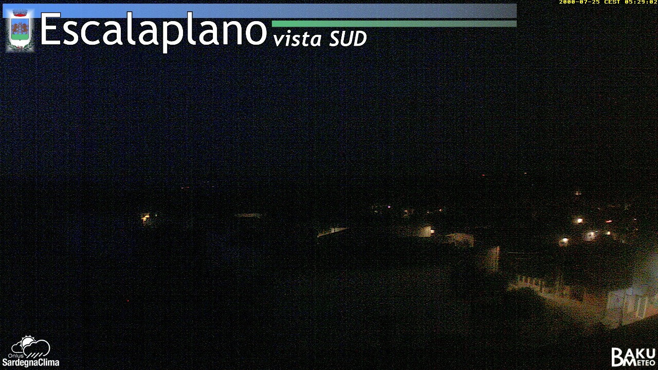time-lapse frame, Escalaplano webcam