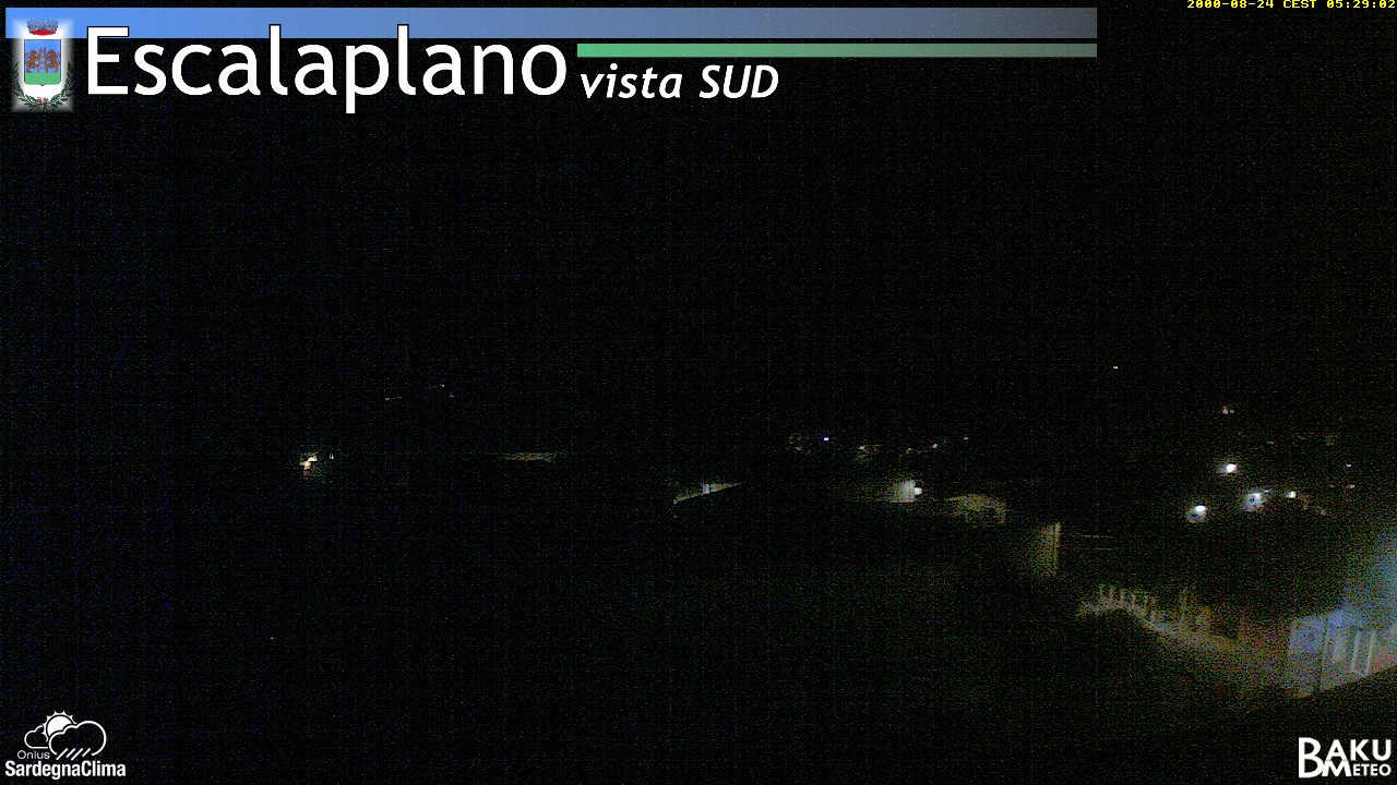 time-lapse frame, Escalaplano webcam