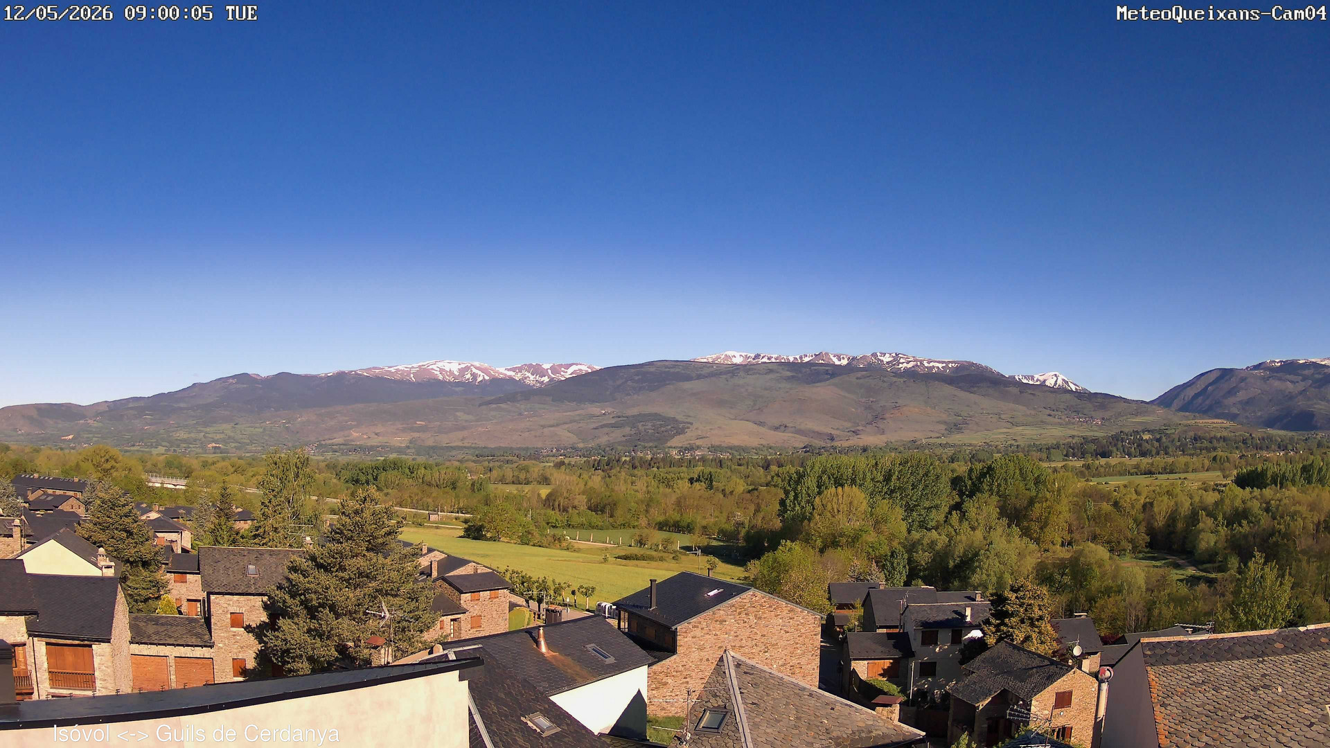 time-lapse frame, CAM04 - MeteoQueixans webcam