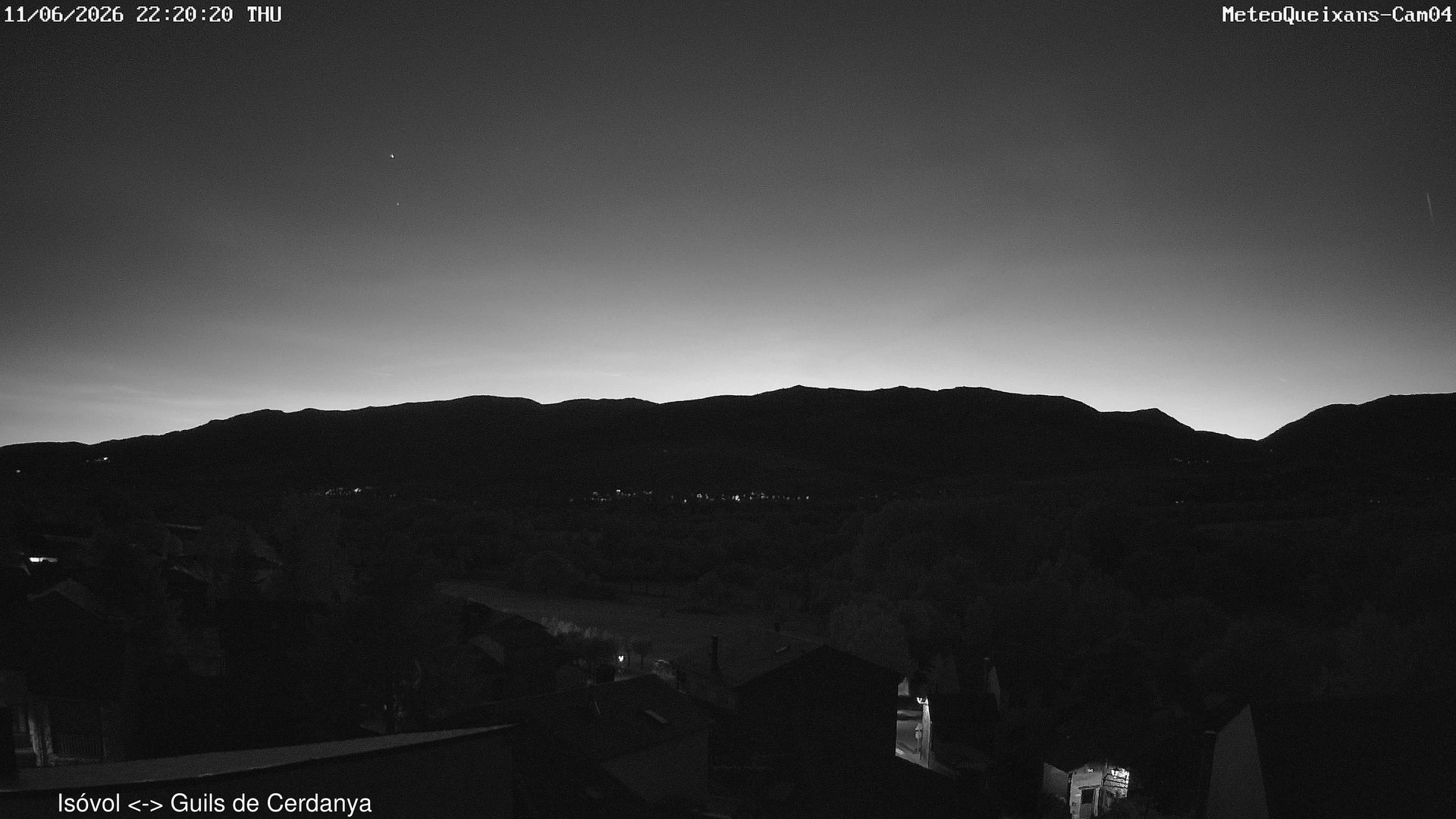 time-lapse frame, CAM04 - MeteoQueixans webcam