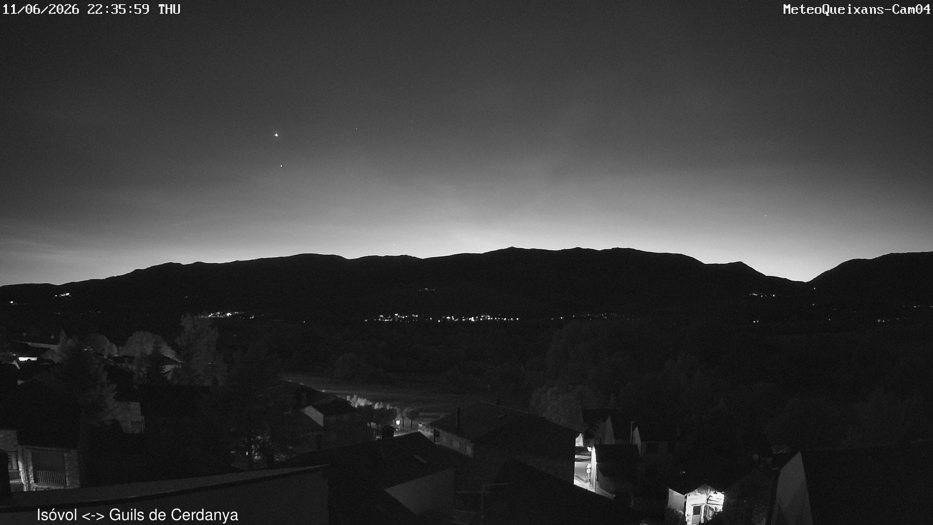 time-lapse frame, CAM04 - MeteoQueixans webcam