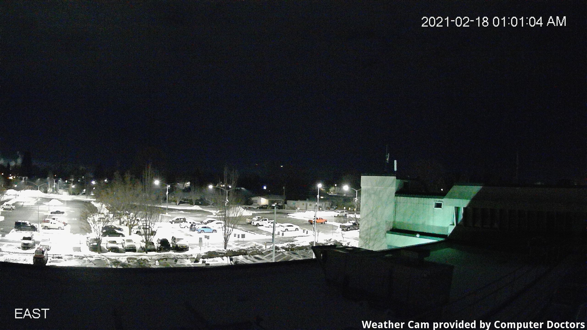 time-lapse frame, East webcam