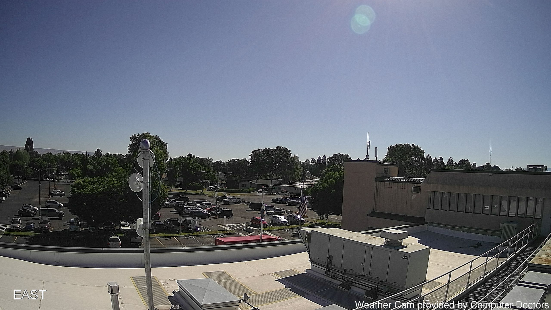 time-lapse frame, East webcam