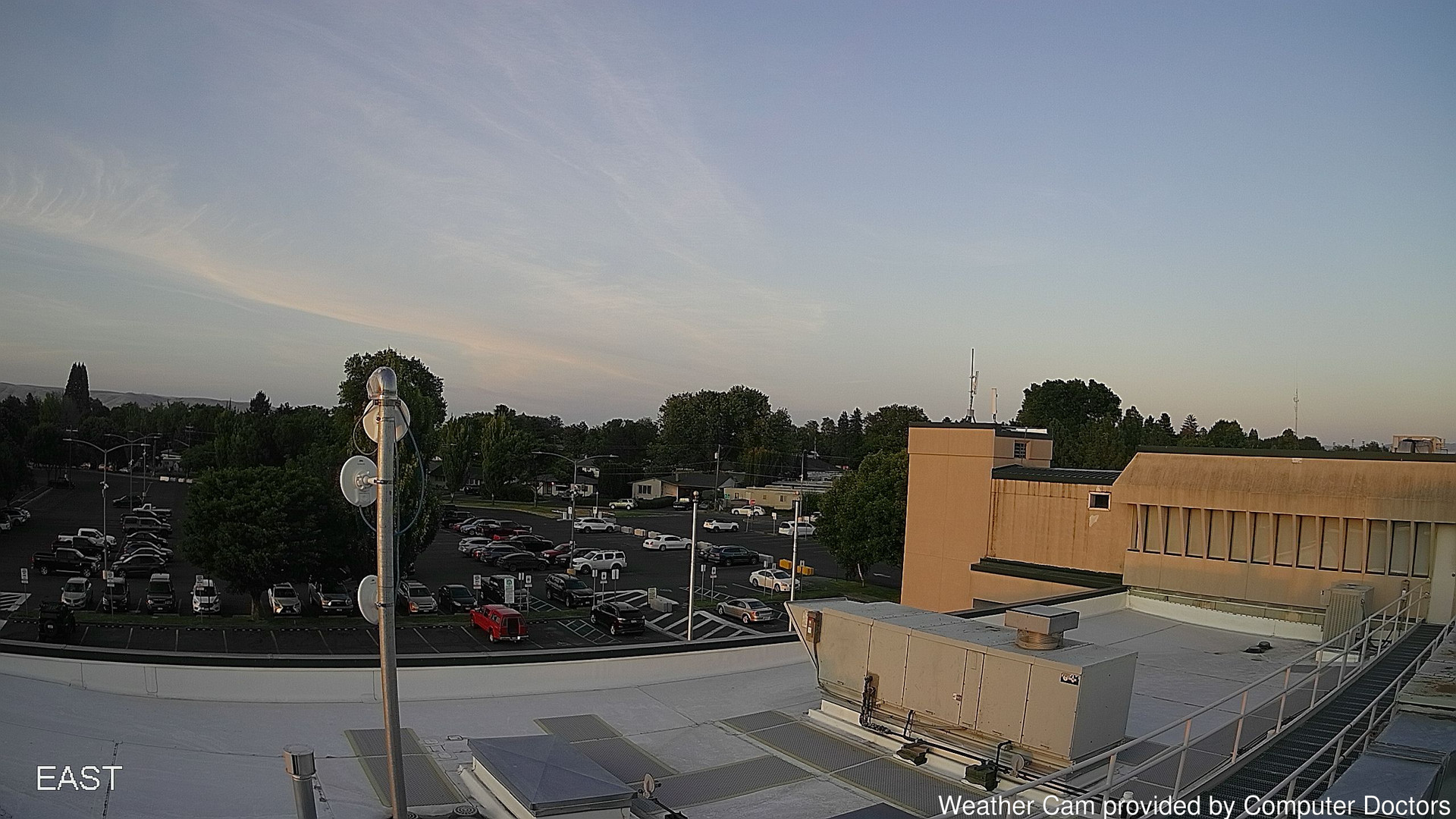 time-lapse frame, East webcam