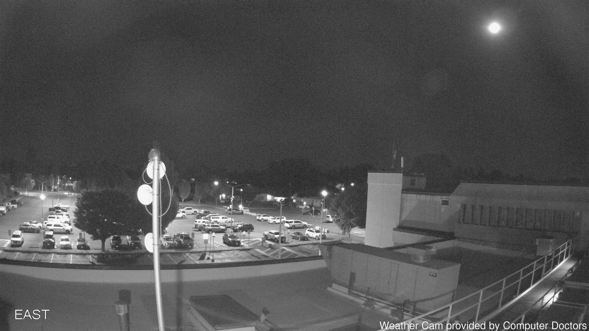 time-lapse frame, East webcam