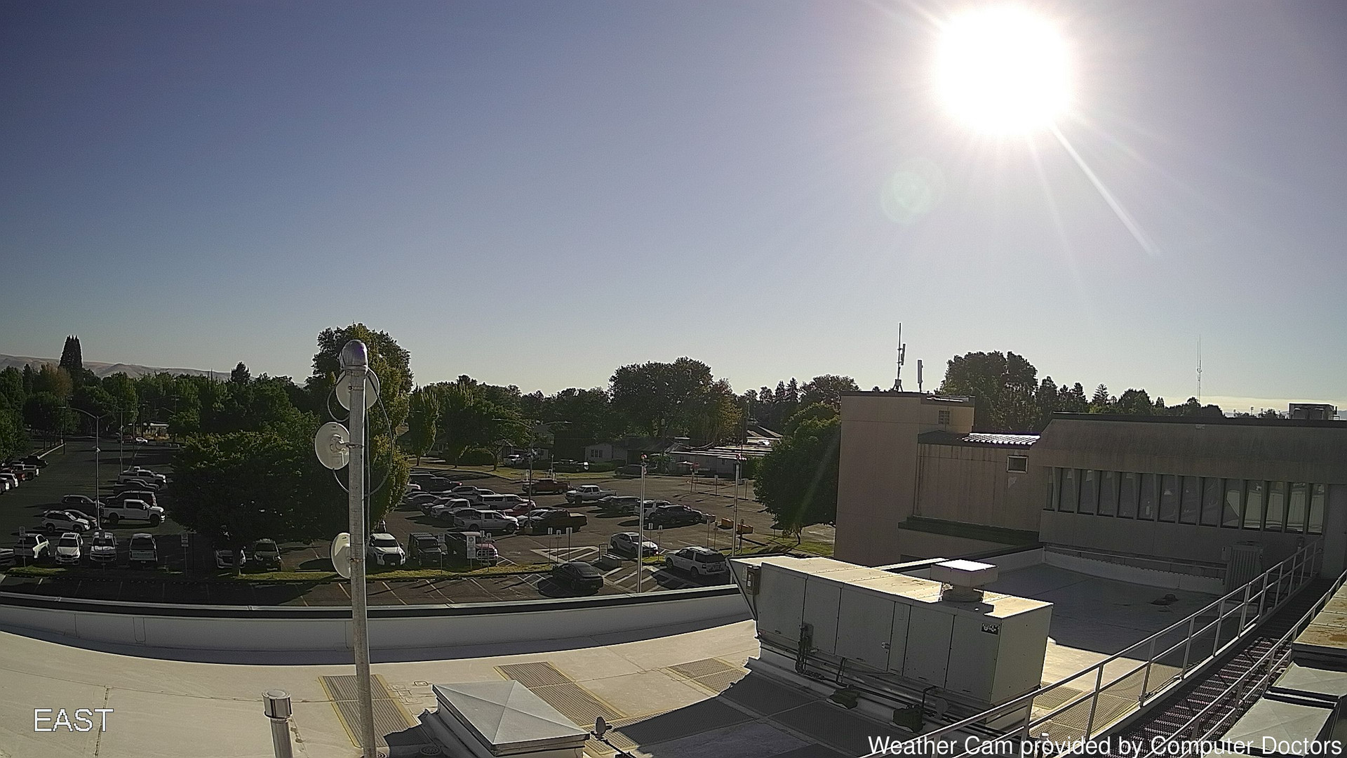 time-lapse frame, East webcam