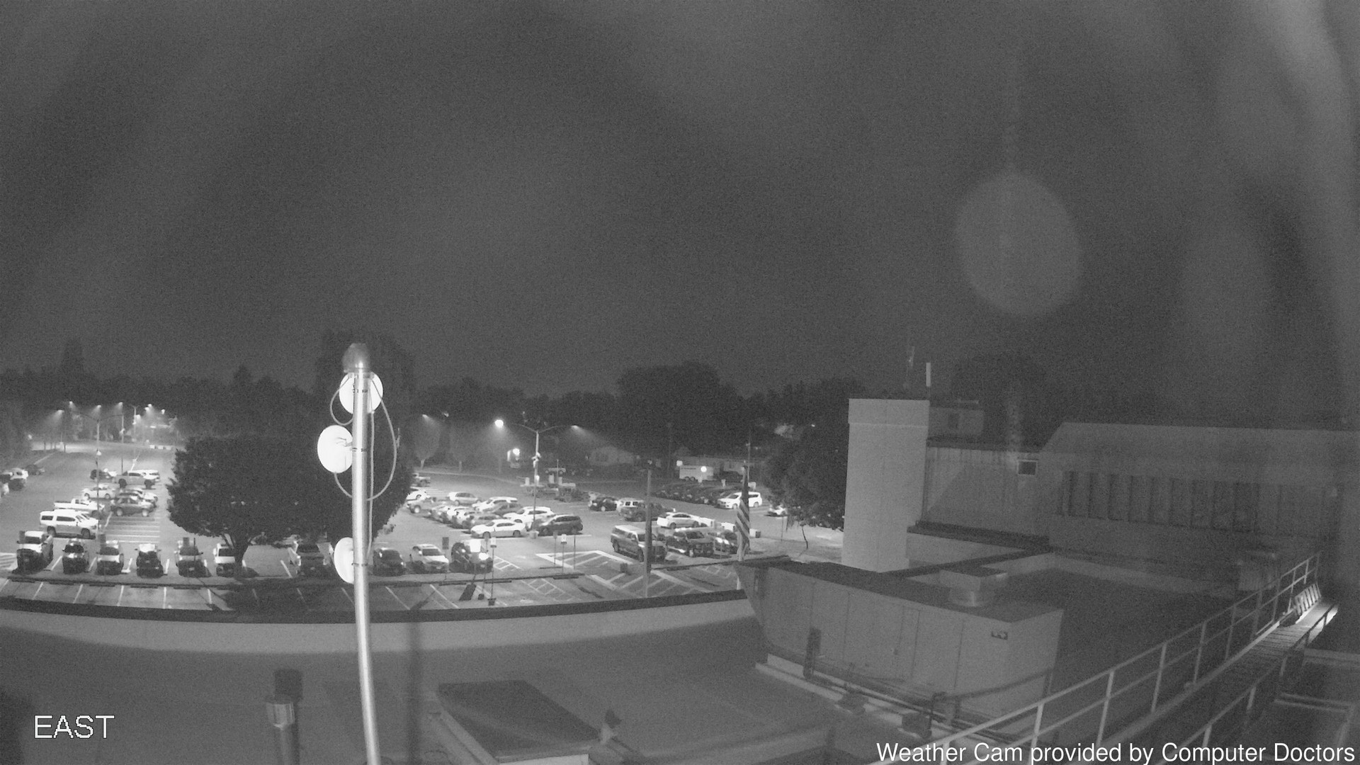 time-lapse frame, East webcam