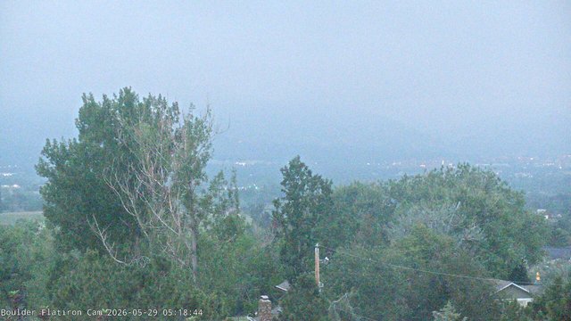 time-lapse frame, Indian Peaks webcam