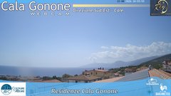 view from Cala Gonone SUD on 2026-08-22