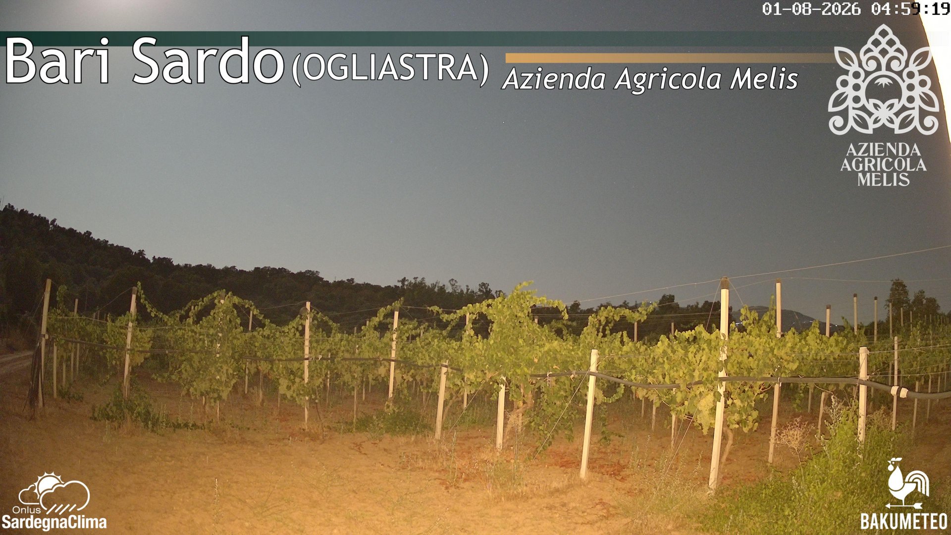 time-lapse frame, Bari Sardo webcam