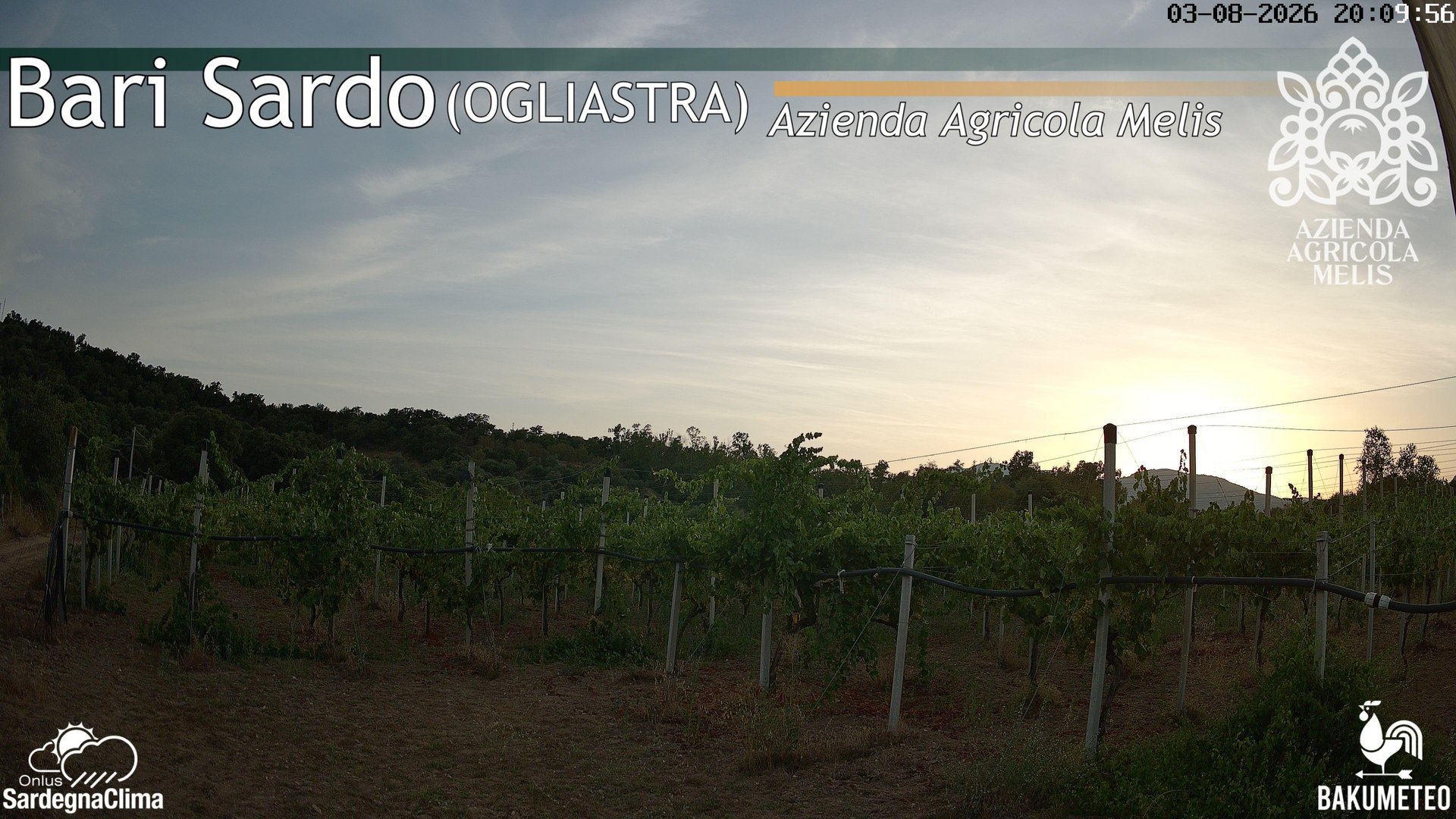 time-lapse frame, Bari Sardo webcam