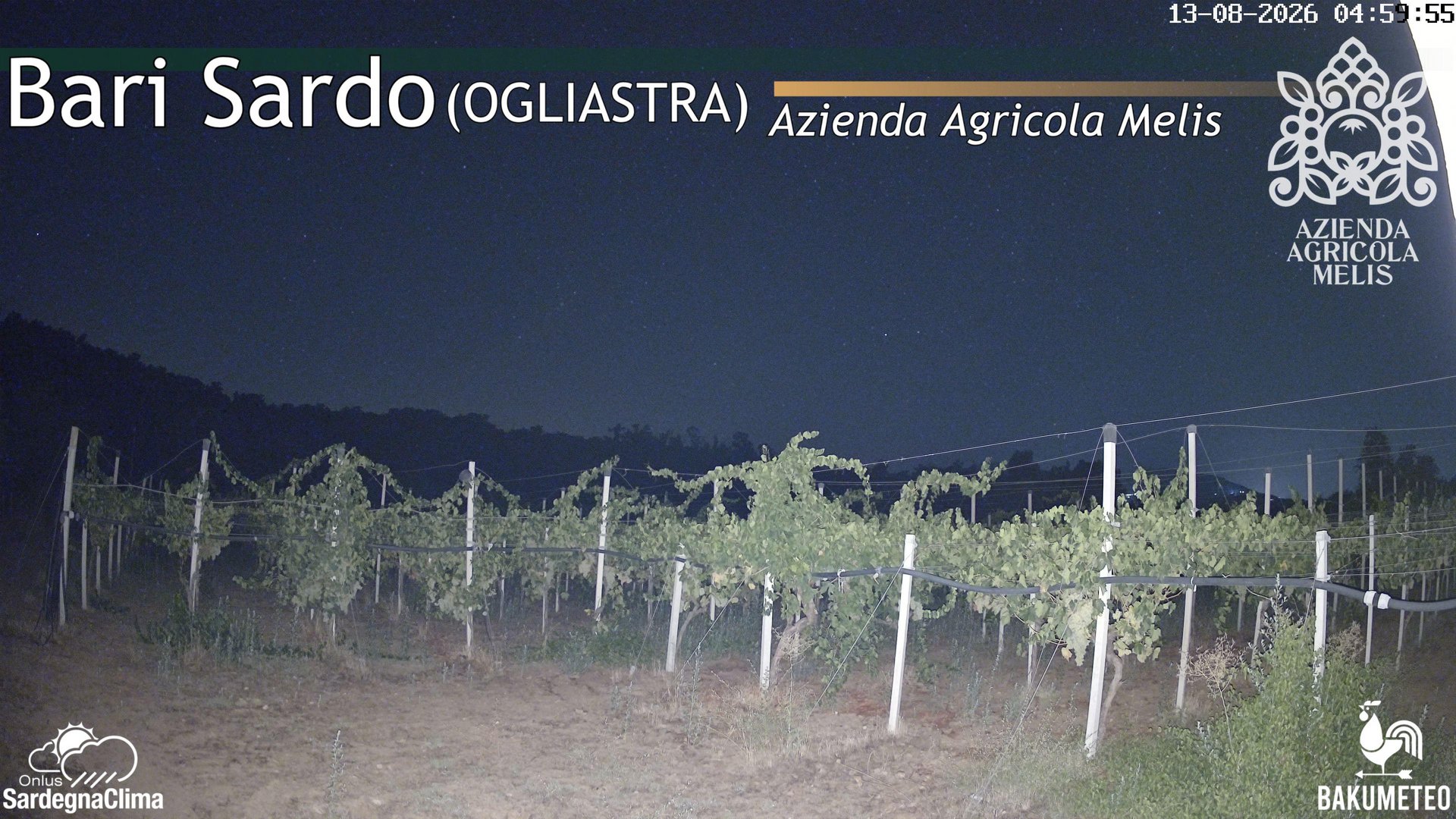 time-lapse frame, Bari Sardo webcam