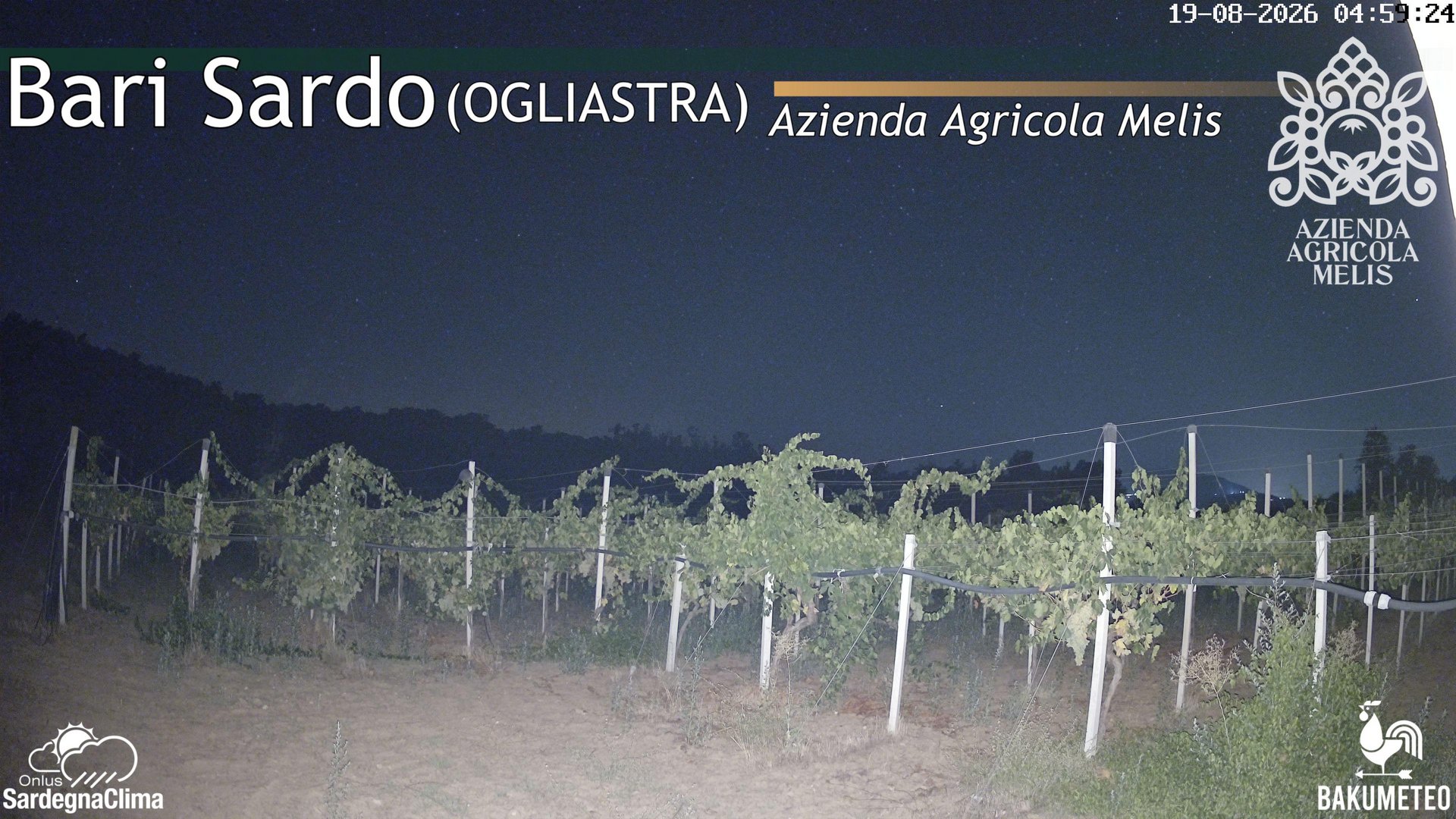 time-lapse frame, Bari Sardo webcam