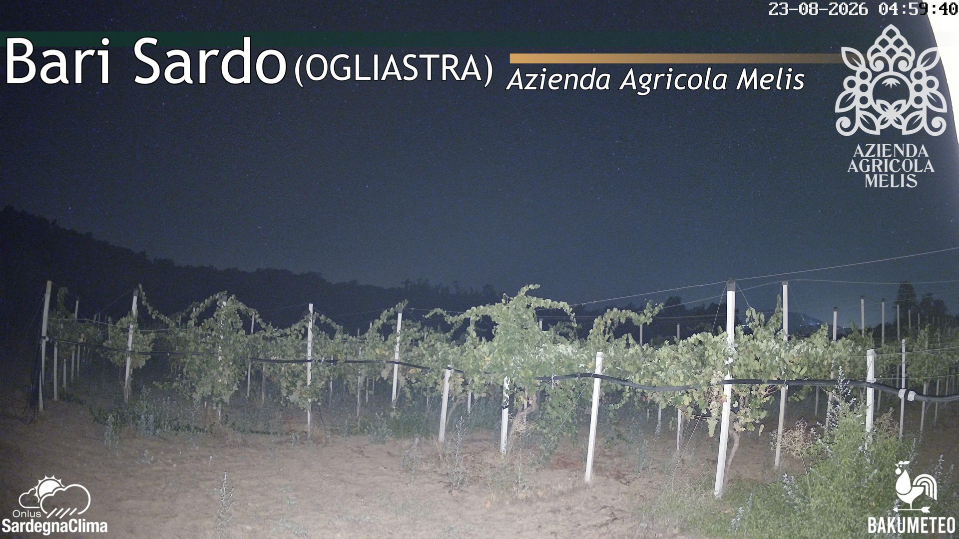 time-lapse frame, Bari Sardo webcam