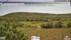 view from Sorgono on 2025-05-19