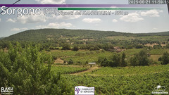 view from Sorgono on 2025-06-21