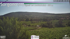 view from Sorgono on 2025-07-01