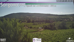 view from Sorgono on 2025-07-01