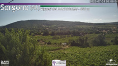 view from Sorgono on 2025-07-01