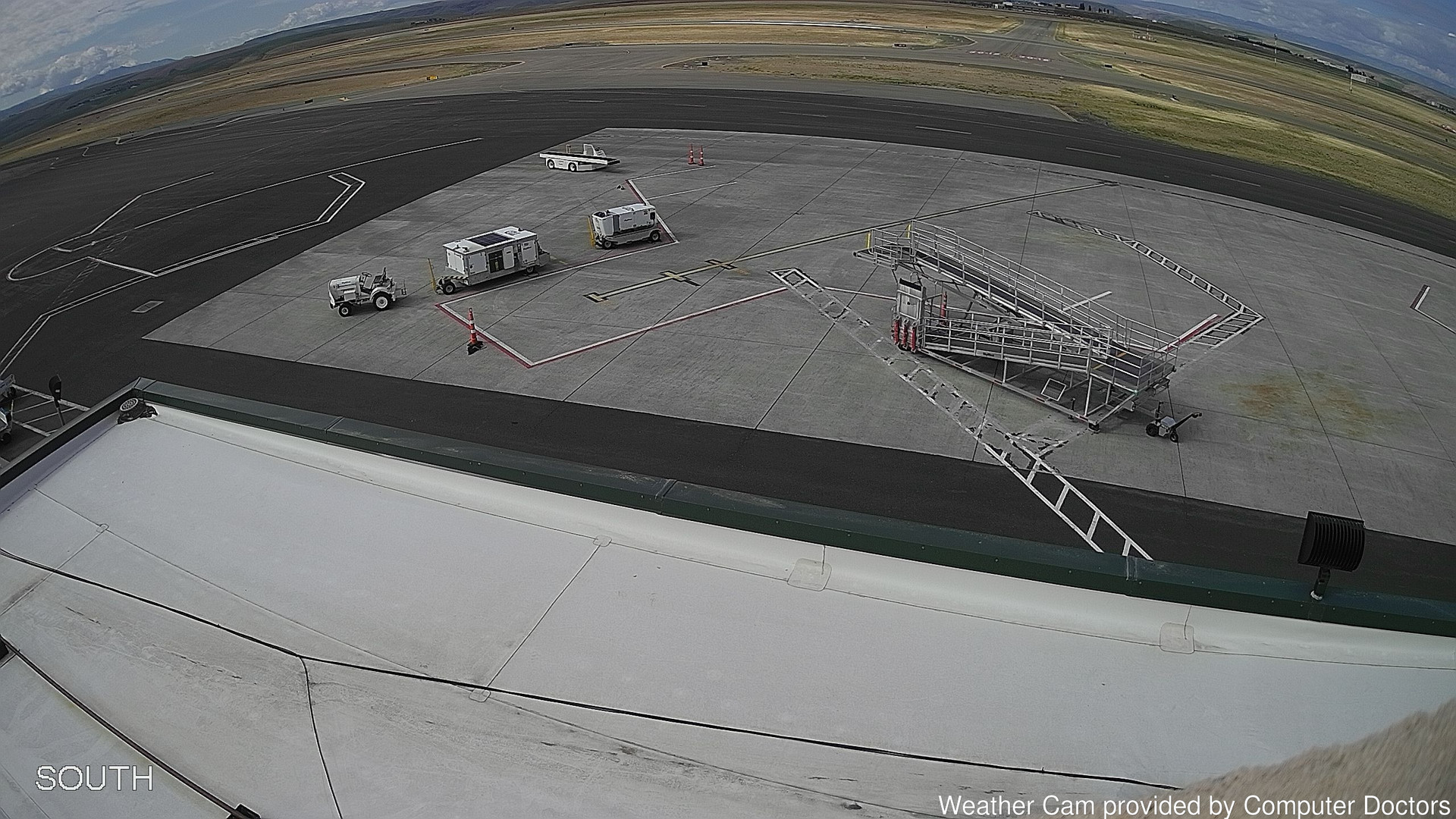 time-lapse frame, South webcam