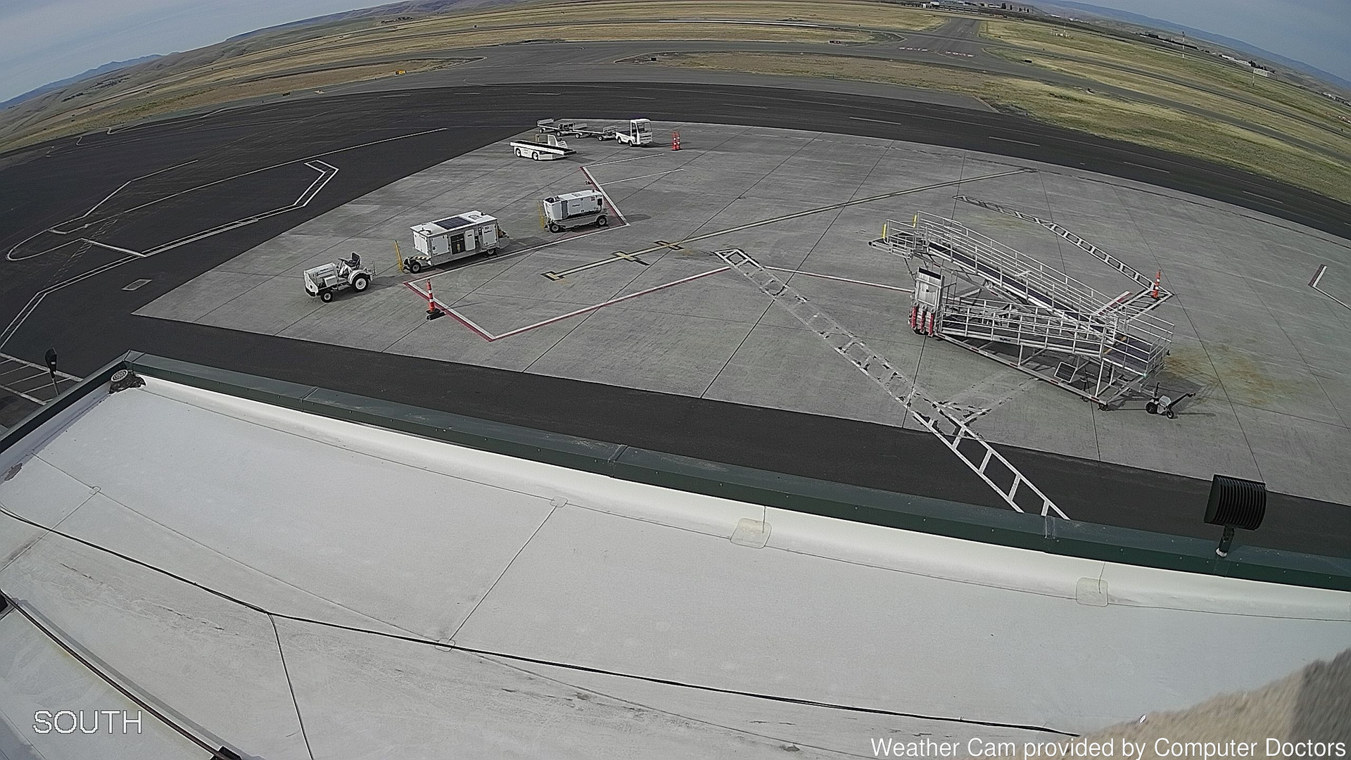 time-lapse frame, South webcam