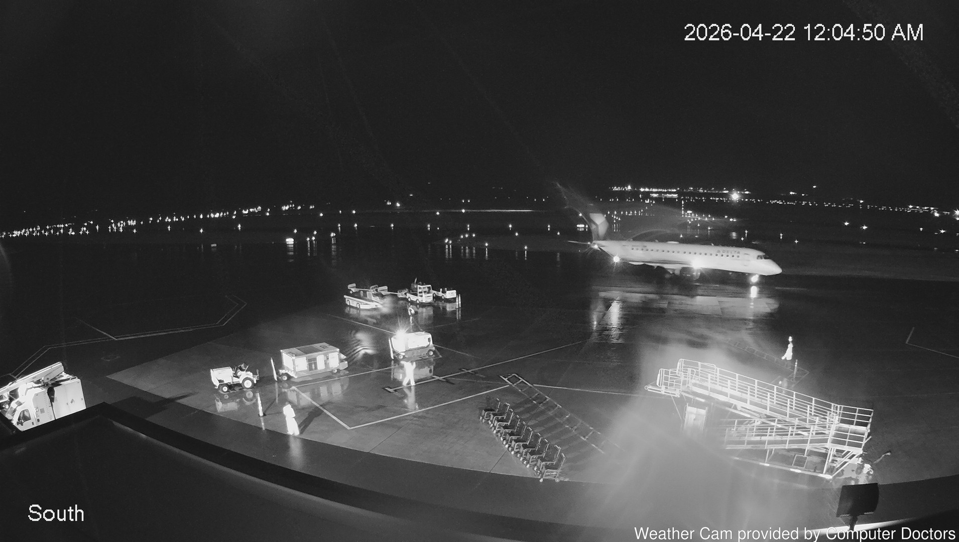 time-lapse frame, South webcam