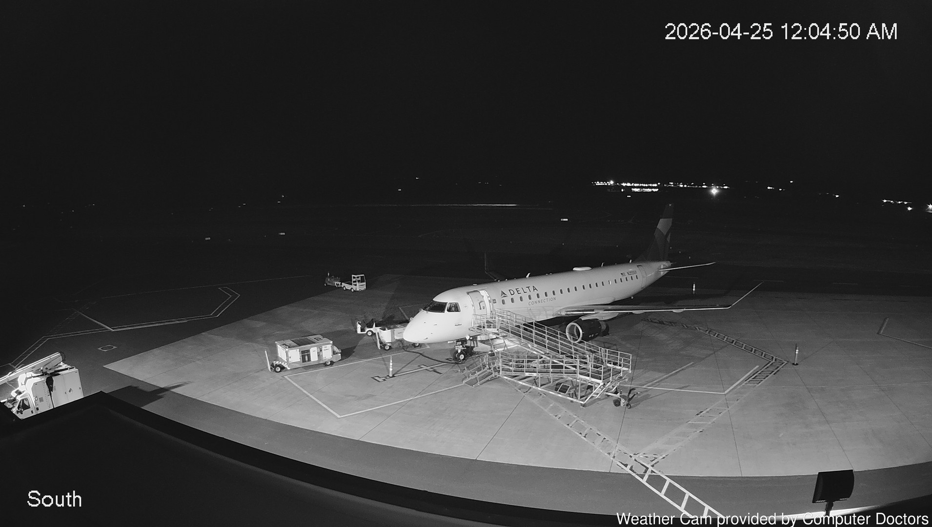 time-lapse frame, South webcam