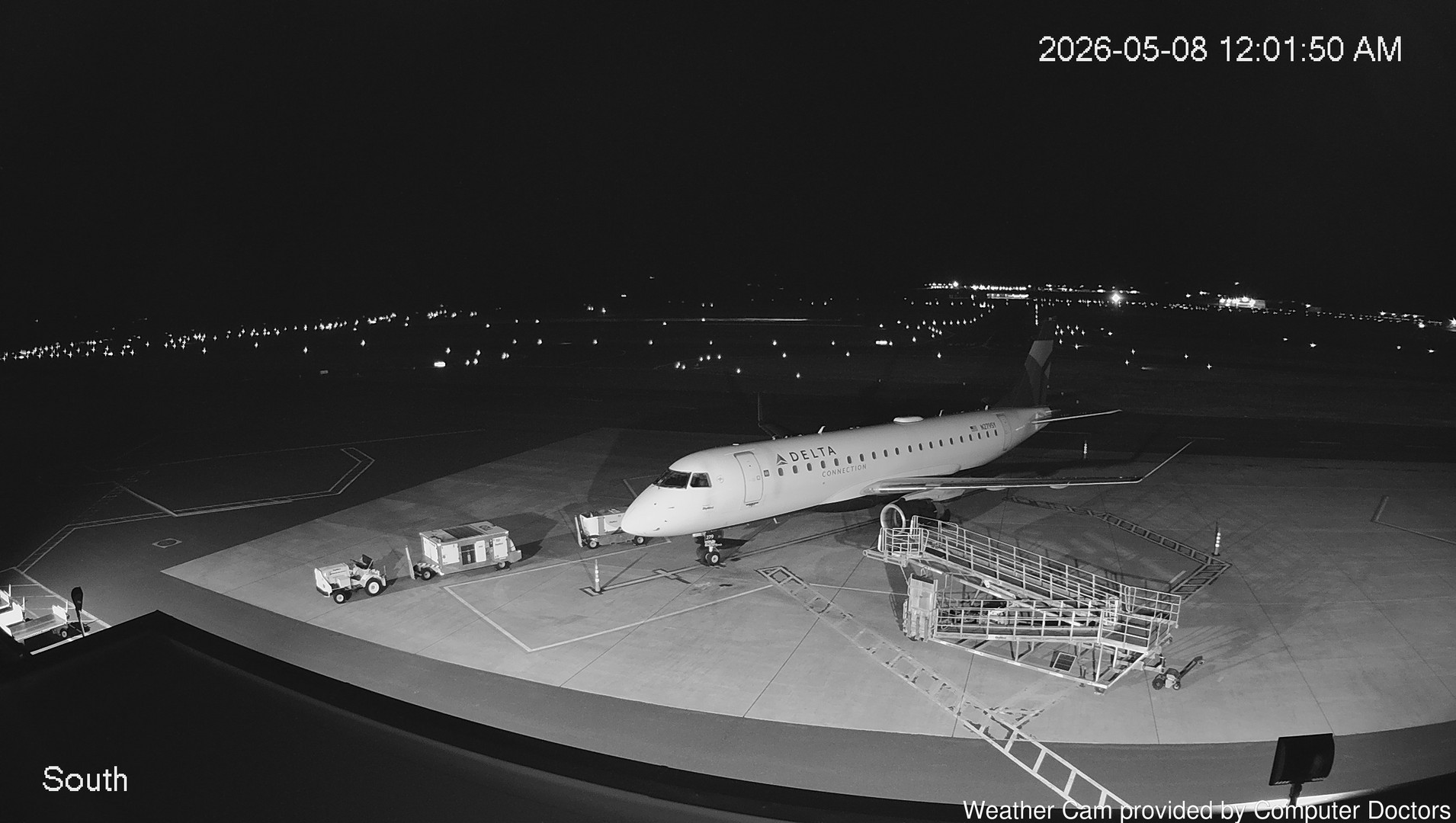 time-lapse frame, South webcam