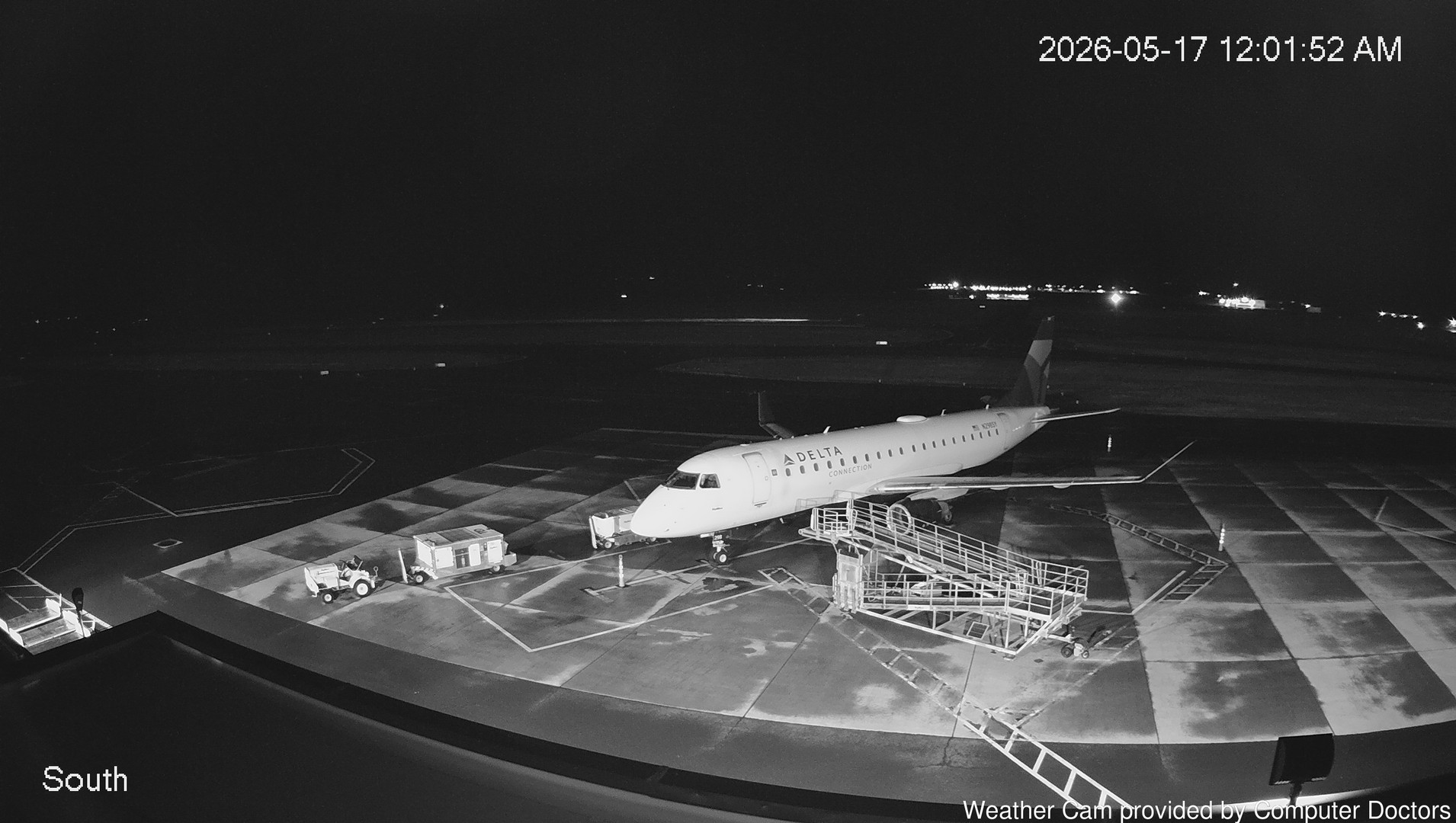 time-lapse frame, South webcam