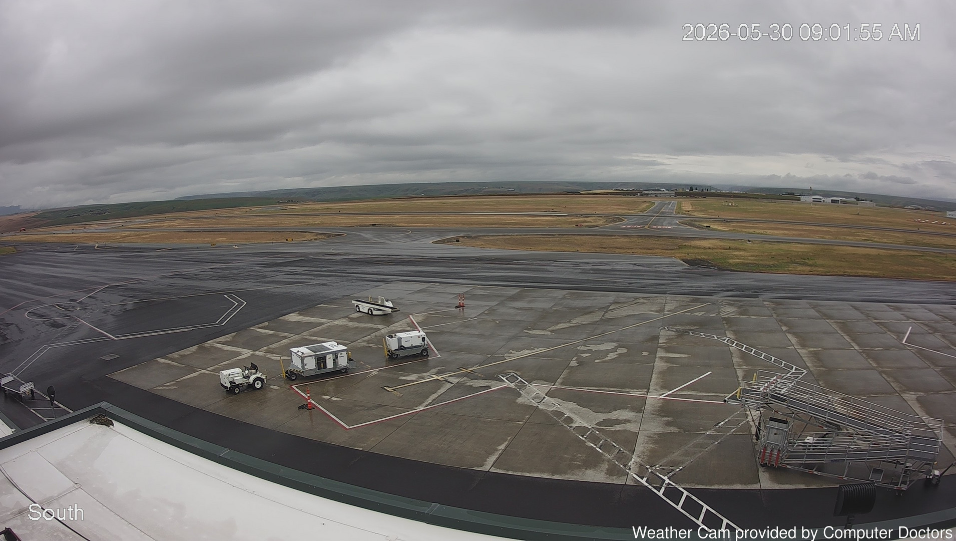 time-lapse frame, South webcam