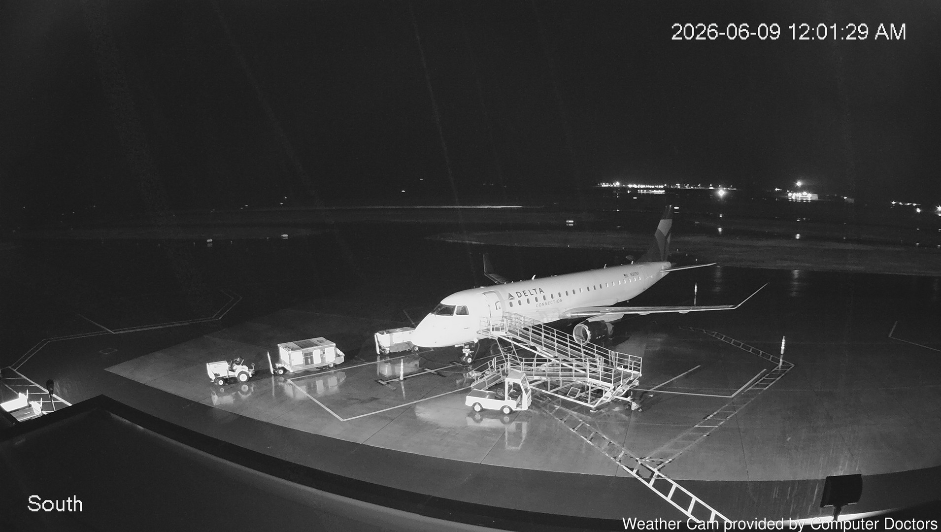 time-lapse frame, South webcam