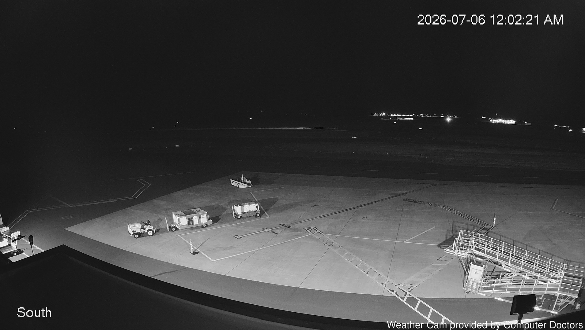 time-lapse frame, South webcam