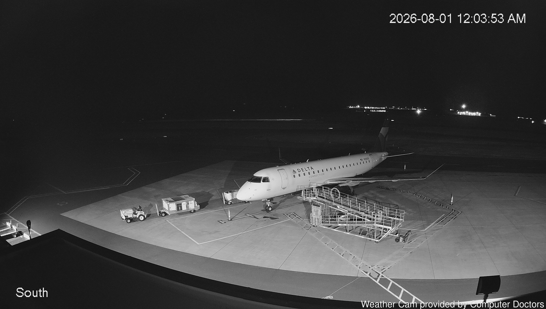 time-lapse frame, South webcam
