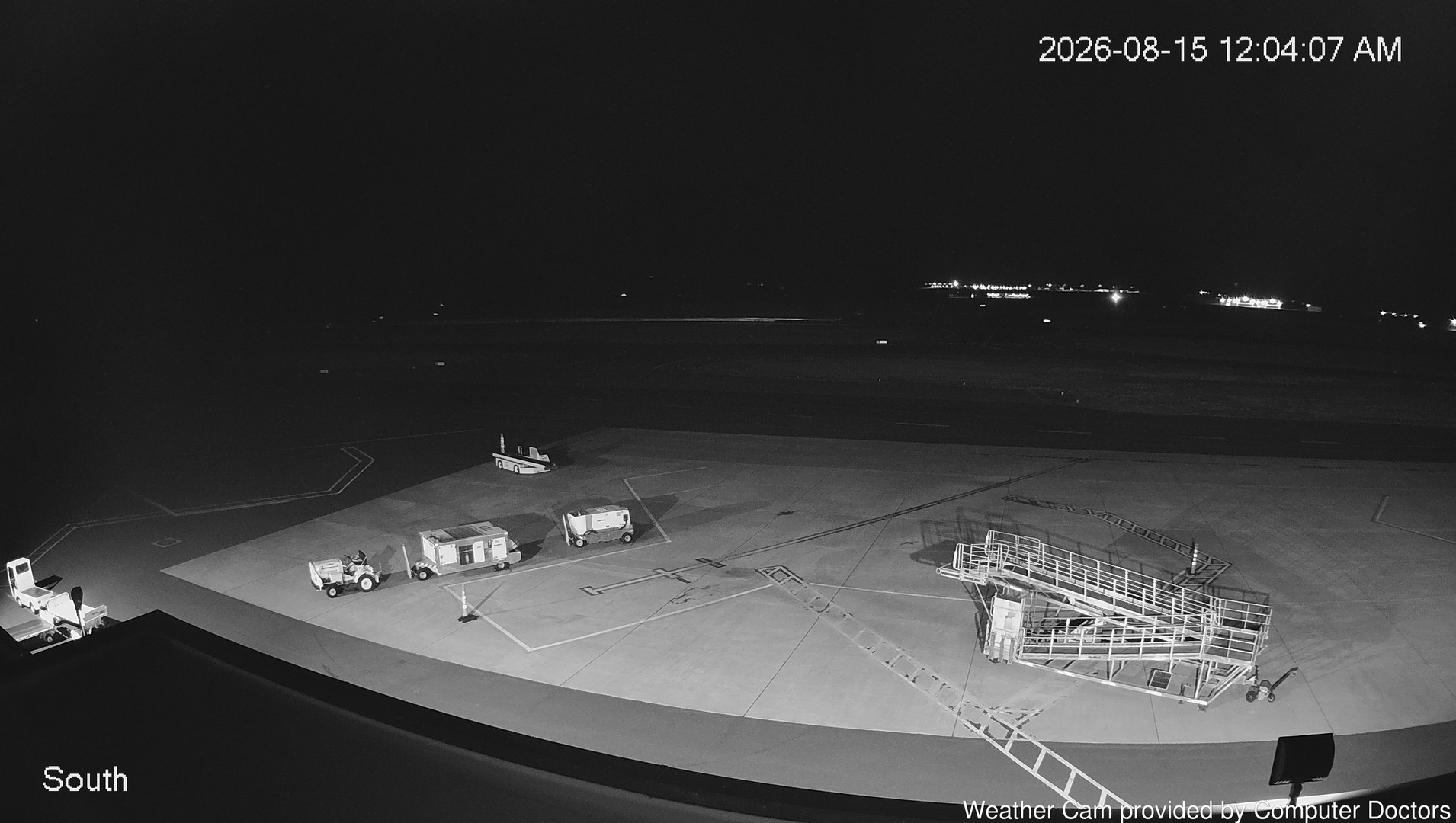 time-lapse frame, South webcam