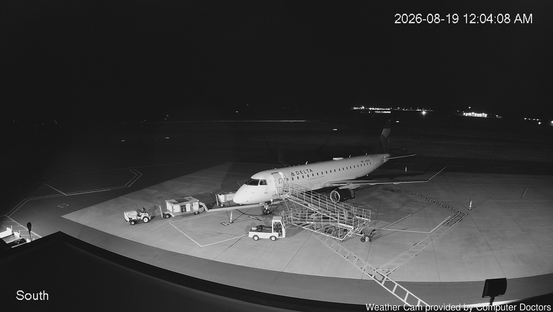time-lapse frame, South webcam