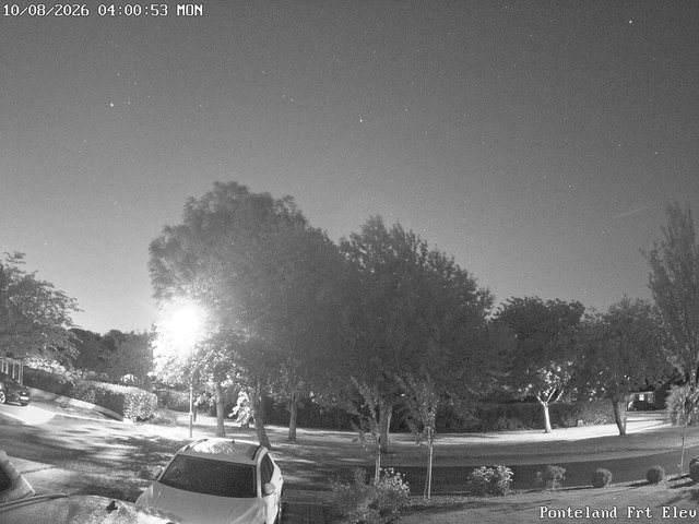 time-lapse frame, Ponteland Front Elev webcam