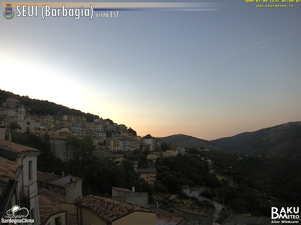 time-lapse frame, Seui EST webcam