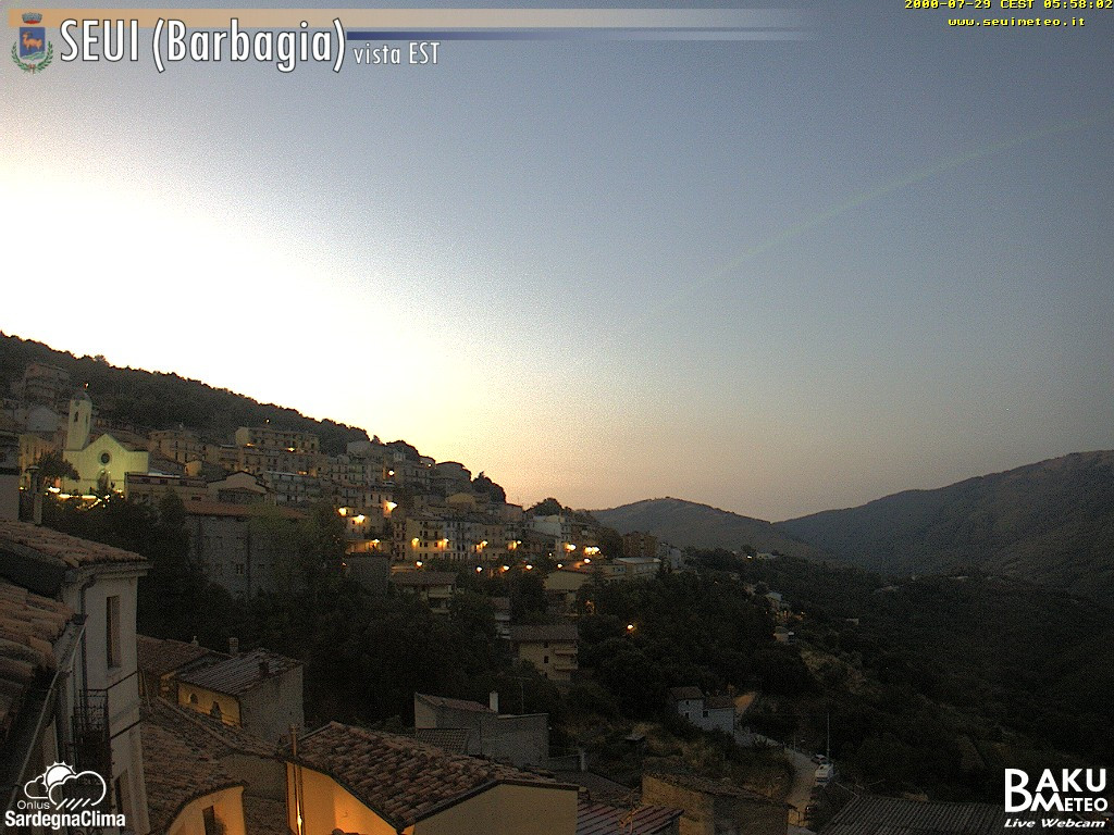 time-lapse frame, Seui EST webcam