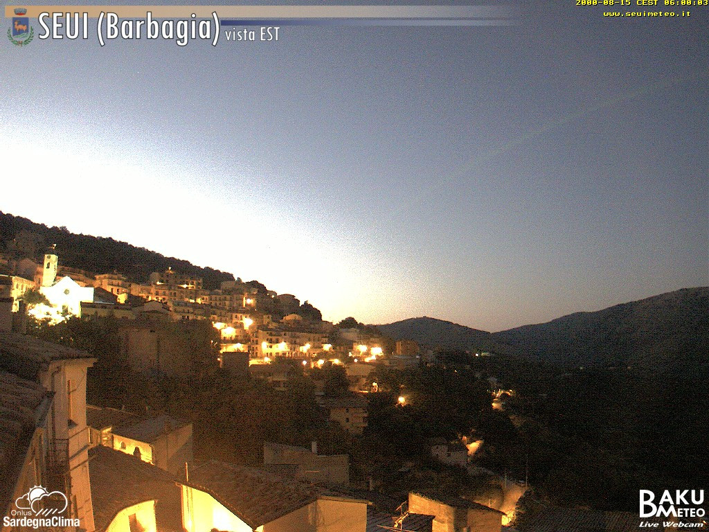 time-lapse frame, Seui EST webcam