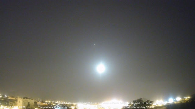 time-lapse frame, Adeje SW webcam