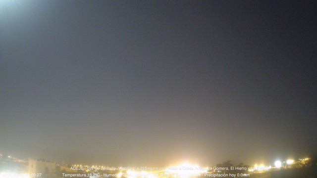 time-lapse frame, Adeje SW webcam