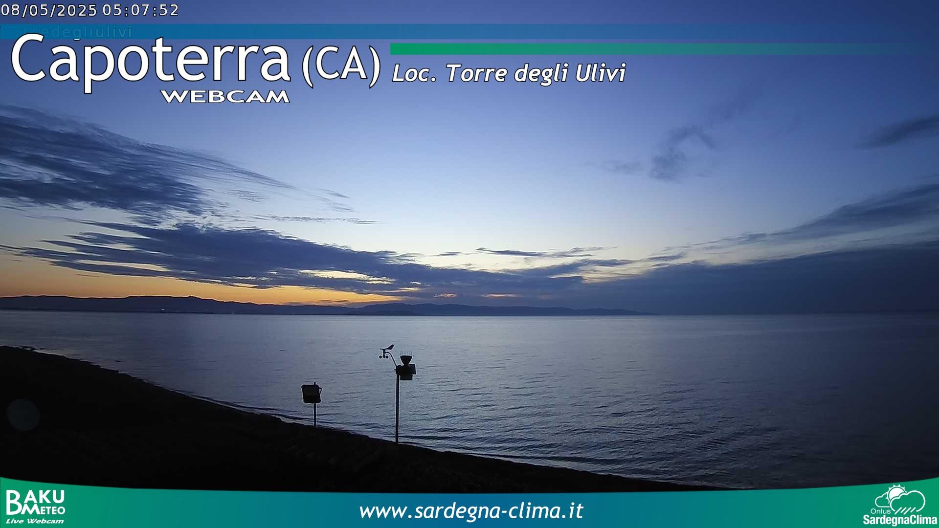 time-lapse frame, Capoeterra Torre degli Ulivi webcam